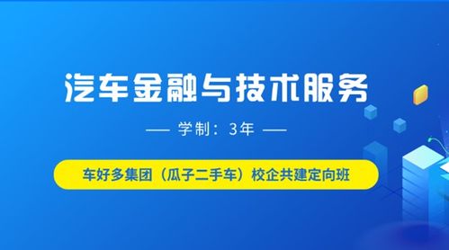 2020年熱門專業 汽車金融與技術服務